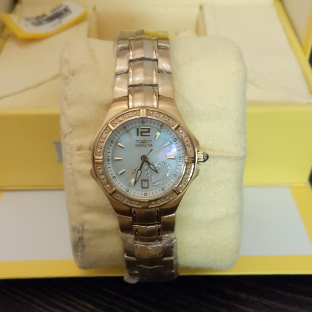 Invicta Wildflower Women's Gold Watch